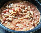 ワンパンで簡単♡トマトポークストロガノフ作り方11写真