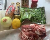 さっぱり！豚こまとレモンのみぞれ鍋作り方1写真