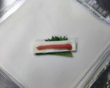 もっちり厚揚げの大葉明太春巻き作り方4写真