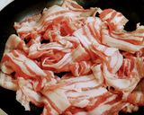 豚バラ肉となすびの麺つゆ煮作り方4写真