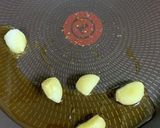町中華メニュー　豆苗のにんにく炒め作り方1写真