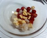 お洒落★栄養たっぷり菜の花のカップサラダ作り方3写真