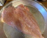 梅トマチキンの胸アツマリネ作り方1写真