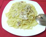 グルテンフリーのペペロンチーノ米粉パスタ作り方15写真