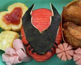 キャラ弁 キングオージャー ★簡単作り方7写真