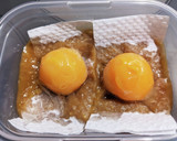 【冷凍たまご】卵黄のみそ漬け作り方5写真