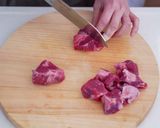 牛肉の味噌煮作り方1写真