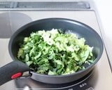 カレーに【小松菜のマッルン】スリランカ作り方3写真