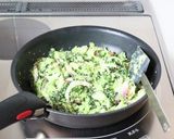 カレーに【小松菜のマッルン】スリランカ作り方5写真