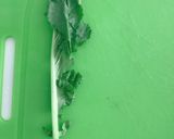 簡単俺の飯　かぶの葉のつくだ煮作り方1写真