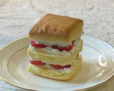 焼かない!ホットビスケットショートケーキ作り方12写真