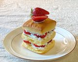 焼かない!ホットビスケットショートケーキ作り方13写真