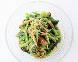 とっても簡単【なめたけほうれん草】作り方3写真