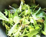 長芋と葉野菜減塩醤油マヨサラダ作り方1写真