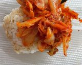 貧乏ズボラ飯キムチチャーハン電子レンジ作り方2写真