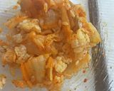 貧乏ズボラ飯キムチチャーハン電子レンジ作り方3写真