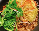無添加焼肉の生たれで作る　台湾焼きそば作り方8写真