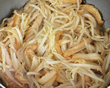 もやしと角天のごま油炒め定番ダイエット食作り方4写真