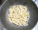 豚バラ肉とナスのみそ焼きうどん作り方6写真