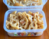 もやしと角天のごま油炒め定番ダイエット食作り方6写真