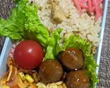 お弁当記録*11　作り方1写真