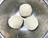 オートミールと豆腐のベーグル風パン作り方3写真