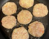 離乳食後期にも☆餡掛けつくねバーグ作り方3写真
