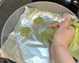 洗い物０！離乳食　バナナほうれん草おやき作り方8写真