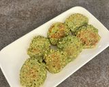 洗い物０！離乳食　バナナほうれん草おやき作り方12写真