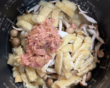 しめじとツナ缶の炊き込みご飯作り方2写真