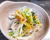 ホットプレートで野菜たっぷり豚蒸し焼き♪作り方12写真