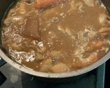 味噌味もつ煮込み作り方5写真