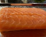 Salmon Sashimi作り方5写真
