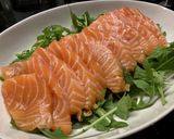 Salmon Sashimi作り方10写真