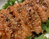 Salmon Sashimi作り方15写真