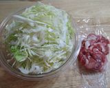 お麩と春キャベツのヘルシーお好み焼き作り方1写真