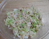 お麩と春キャベツのヘルシーお好み焼き作り方6写真
