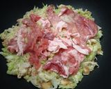 お麩と春キャベツのヘルシーお好み焼き作り方7写真
