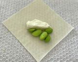 *クリームチーズと枝豆の春巻き*作り方2写真