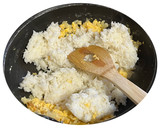うまいと言わせる鮭炒飯　節約レシピ作り方4写真