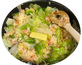 うまいと言わせる鮭炒飯　節約レシピ作り方10写真