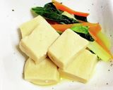 小松菜と高野豆腐の含め煮作り方12写真