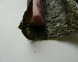 ピンクハートの巻き寿司　キャラ弁作り方5写真