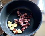 ホタルイカと春キャベツのガーリックパスタ作り方6写真