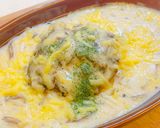 簡単おうちで松屋ホワイトソースハンバーグ作り方8写真