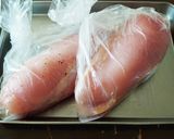 レンチンでもしっとり！うちの鶏ハム作り方2写真