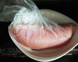 レンチンでもしっとり！うちの鶏ハム作り方3写真