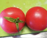 豆腐とトマトカプレーゼ★安価で高タンパク作り方1写真