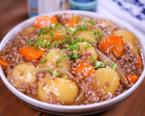 とろとろホクホク♪そぼろあんかけ肉じゃが作り方6写真
