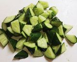 ５分で簡単きゅうりと砂肝のポン酢マヨ作り方1写真